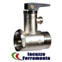 VALVOLA SCALDABAGNO NORMALE CON LEVA SCARICO 1/2 UNIVA