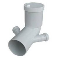 CURVA BIANCA WC PROLUNGATA ATTACCO BICCHIERE DOPPIO VALSIR Diam. 110 / 50