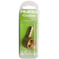RACCORDO PORTAGOMMA A GOMITO F PER GAS BLISTER 1/2 Metano FAIDF