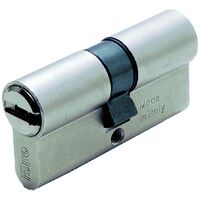 CILINDRO SAGOMATO 'R6' mm 30+10+30 70 nichelato (35+35)