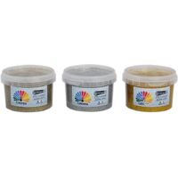 GLITTER PRISMATICI PER DECORAZIONI ml.250 - color argento/oro
