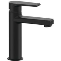 Miscelatore monocomando lavabo medio linea artic nero opaco
