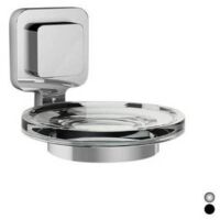 Sistema di fissaggio Koemo Vacuway, basato sulla tecnologia del vuoto. La soluzione perfetta per chi non vuole forare o incollare gli accessori bagno. In ABS / acrilico.(DianFlex) Misura: Nero cm 11 x