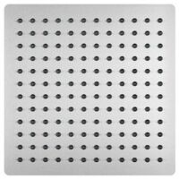 SOFFIONE DOCCIA QUADRO ULTRA SLIM ACCIAIO INOX cm 40x40