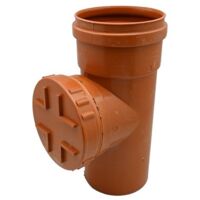 ISPEZIONE LINEARE DIAM. 100 RAL 8023 Diam. 140