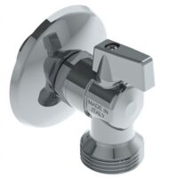 RUBINETTO LAVATRICE PESANTE CROMATO 1/2x3/4