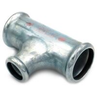 T RIDOTTO A PRESSARE IN ACCIAIO AL CARBONIO STEEL PRES 22 x 18 x 22