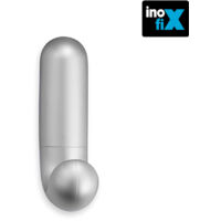 GANCIO ADESIVO J INOFIX 1 POSTO CROMO OPACO 6 PZ