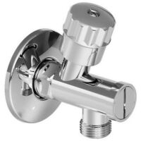 RUBINETTO SOTTOLAVABO A VITONE CON FILTRO SENZA DADO 1/2 x 1/2 cromo