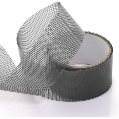 Nastro ripara rete per zanzariere cm 5 x 2 m SANGIORGIO fibra di vetro grigio