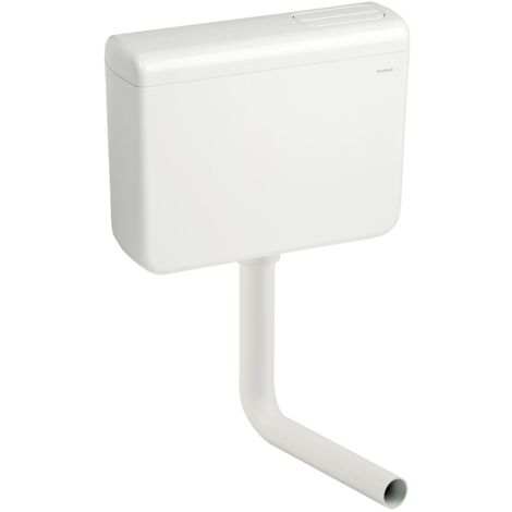 Cassetta di risciacquo esterna scarico wc zaino Iris Duo due scarichi tasti bagno
