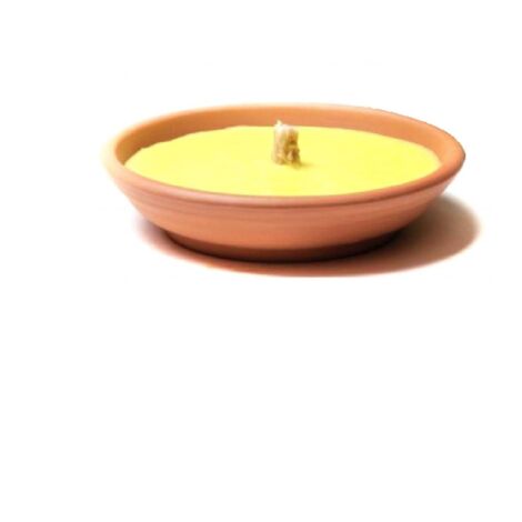 Candele Alla Citronella In Coccio - Anti-zanzare, Terracotta, Made In Italy - Foto 5