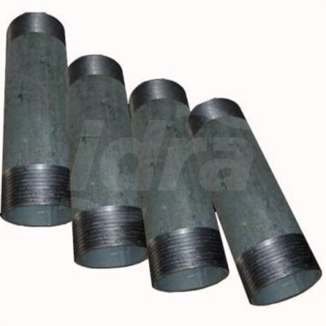 TRONCHETTO ZINCATO 2 FILETTI 1X10 ART.532 AMAFLEX PZ 10