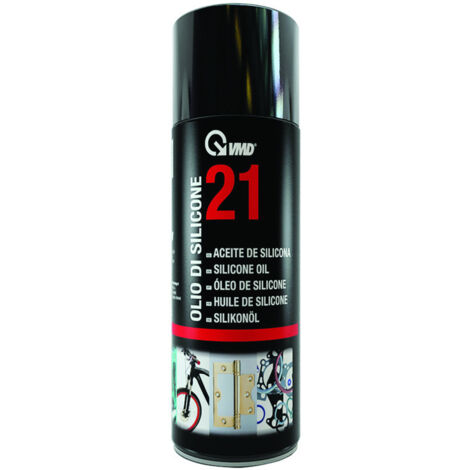 Bomboletta spray olio di silicone VMD 21 lubrificante protettivo 400ml distacca (1/6)