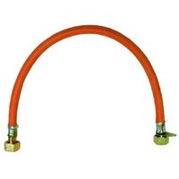 TUBO MANICHETTA FLESSIBILE ARANCIO 50CM ATTACCO BOMBOLA ITALIA