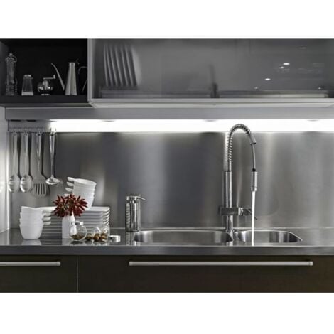 Fond de hotte inox 90x70cm