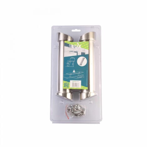 Supports snack Lux inox brossé