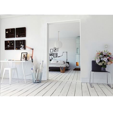 Profil Champlat Adhésif PVC Gris - 3 Cm X 2,6 M, Finition Murale, Pour Habillage Chants Et Masquage Joints - 7