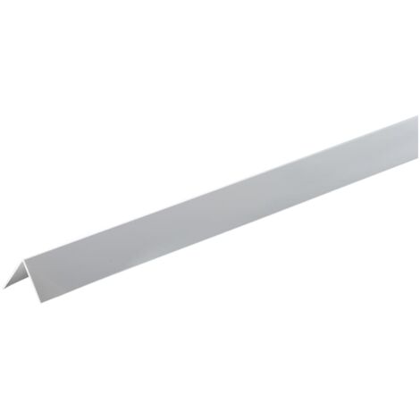 Nordlinger – Profilé de finition L adhésif blanc 10ml – Largeur 20mm x 20mm – Pour surfaces planes et courbes – Application facile et rapide