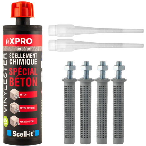 Kit de scellement chimique Scell-it 280ml avec buses | Scellement chimique | FR Kit de scellement chimique Scell-it 280ml avec buses | Scellement chimique | FR