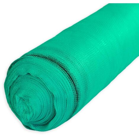 Malla verde para Protección de Andamios 3,07x50 m - Calidad Profesional TECPLAST 50EC - Protección para obras de construcción