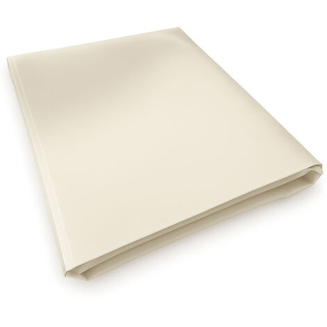 Lona de Proteccion sin Ojales 1,5x6 m Blanco - Garantía de 10 años TECPLAST - XP640MU - Lona de PVC Impermeable - Hecha en Francia (1/5)