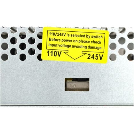 Jandei - Transformateur intérieur 12VDC 20.8A 250W Transformateur IP20