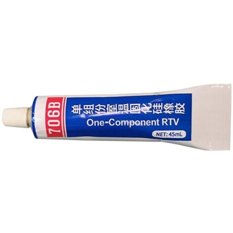 Jandei - Silicone adhésif pour bandes LED, néons et composants électroniques 45 ml. Accessoires RTV IP65 Bande LED (1/4)