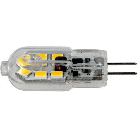 Ampoule LED G4 1,5W 12V dimmable blanc chaud 3000ºK Blister 5 pcs