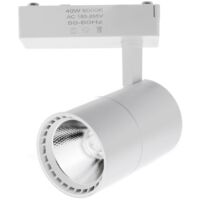 Jandei - Spot sur rail LED 40W lumière 6000K rail LED blanc monophasé