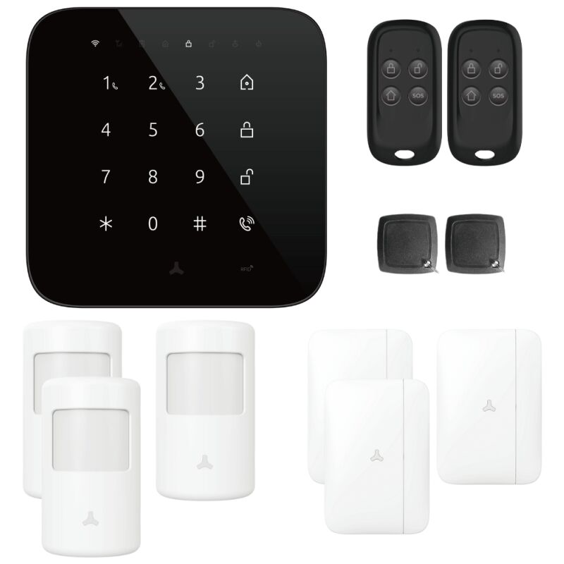 SOMFY 1875248 - Home Alarm Starter Pack - Alarme connectée avec accessoires  additionnels- Compatible avec Alexa, l'Assistant Google et TaHoma (switch)  - Somfy Protect