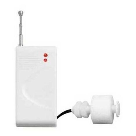 Détecteur d'inondation sans fil 12V – Capteur externe pour zones sensibles – Transmission jusqu'à 30m – Température -10°C à +40°C – Jod1