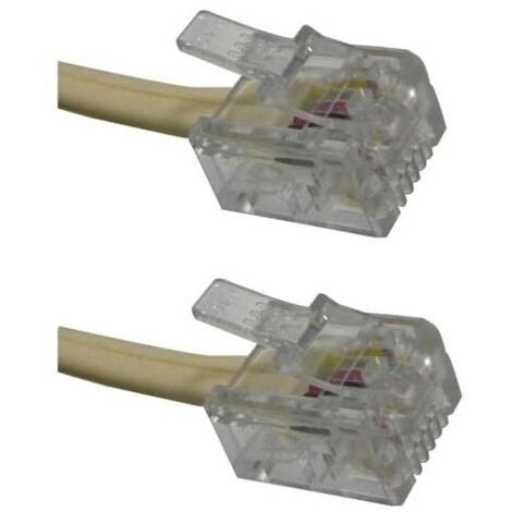 Câble telephone rj11 20 mètres