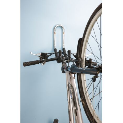MOTTEZ - Crochet 1 vélo mural gainé - Fixation par le guidon - B046QXL - Ce produit de marque MOTTEZ est neuf.