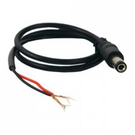 Cable rouge noir alimentation parallele 50 cm (1/2)