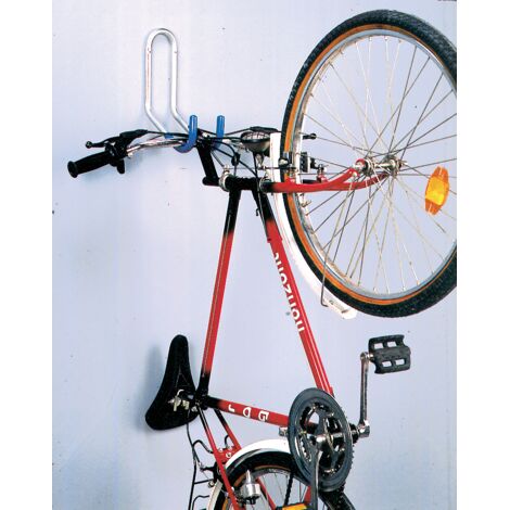 Mottez – Crochet mural pour vélo en métal – Charge 15 kg – Fixation simple – Dimensions 200x110mm – B046Q