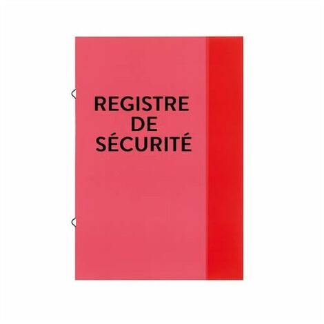 Registre de sécurité incendie pour établissement recevant du public