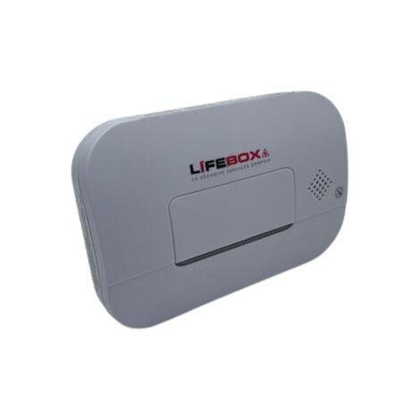Détecteur de monoxyde de carbone certifié NF Lifebox à écran digital et  pile Lithium 10 ans - lifebox