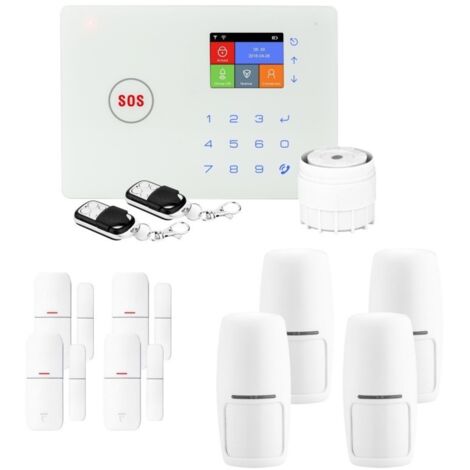 Alarme maison 4G sans fil wifi et gsm amazone - lifebox - kit4