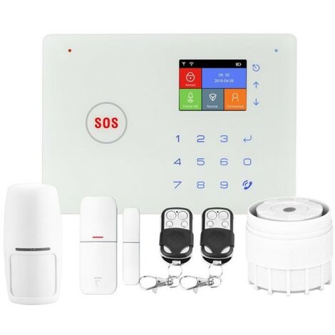 Alarme maison connectée 4G sans fil wifi gsm amazone - lifebox