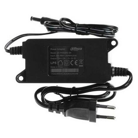 Alimentation DAHUA 12v 2A prise française
