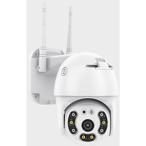 Caméra de surveillance extérieure 3MP – Vision nocturne IR jusqu'à 30 mètres – Connectivité Wi-Fi 802.11 – Stockage carte SD jusqu'à 128 Go – Lifebox