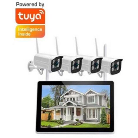 Pack 4 caméras extérieure WIFI kits