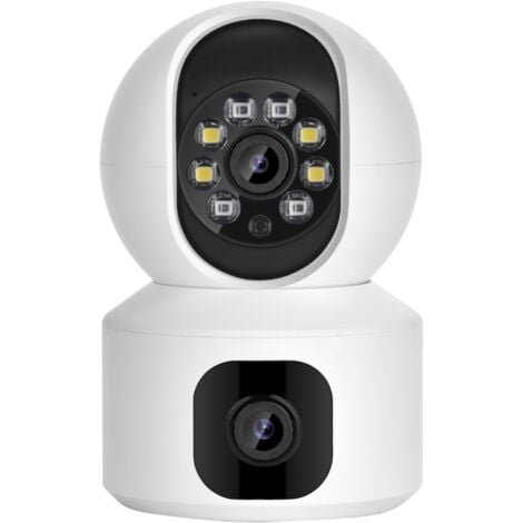Alarme maison sans fil gsm et 3 caméras double objectif