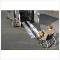 MOTTEZ - Lot de 2 rampes en aluminium lisse - A386S2 - Ce produit de marque MOTTEZ est neuf.