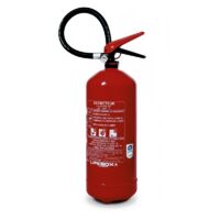Extincteur à poudre 6kg – Poudre ABC – Classe 34A 233B C – Manomètre de pression – Jet jusqu'à 6 mètres – Anaf
