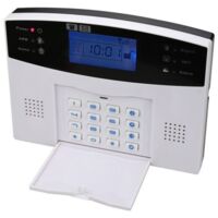 Alarme maison GSM 4G sans fil – 99 zones – Sirène intérieure 110dB – Contrôle à distance par téléphone et SMS – Lifebox