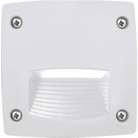 Encastré mural DEVON Asymmetric square IP66 GX53 LED T2 3.20W 405lm/410lm/410lm CRI80 3000K/4000K/6500K Blanc (1/4)