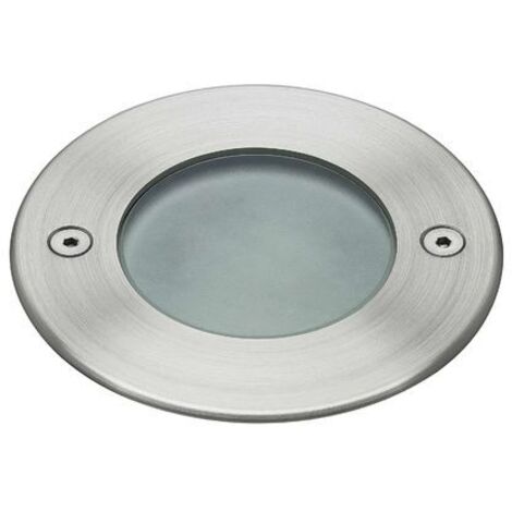 Encastré au sol ELIO Round IP67 LED SMD AC 4W 500lm CRI80 3000K Acier inoxydable (1/3)