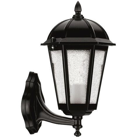 Applique BAMBO IP43 E27 70W Noir (1/2)
